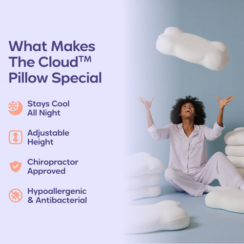 MarshMellow Comforter + 2 CloudAlign Pillows