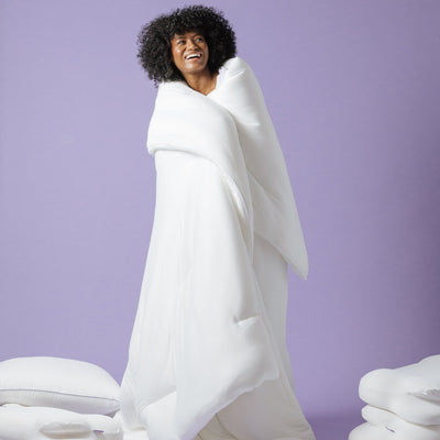 MarshMellow Comforter + 2 CloudAlign Pillows