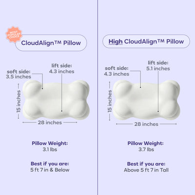 MarshMellow Comforter + 2 CloudAlign Pillows